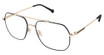 OTP Eyeglasses OTP-166 BLACK GOLD/M200