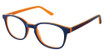 Superflex Eyeglasses SFK-282 NAVY ORANGE/S301