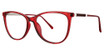 Modern Times Eyeglasses Grateful burgundy/gold