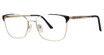 Modern Times Eyeglasses Happiness black/teal/gold