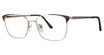 Modern Times Eyeglasses Happiness purple/burg/silver