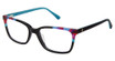 Ann Taylor Eyeglasses AT346 BLACK MULTI/C01