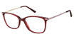 Isaac Mizrahi New York Eyeglasses IM 30066 Red/RE