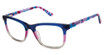 gx by GWEN STEFANI Eyeglasses GX842 Blue/Purple/BLU
