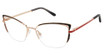 Lulu Guinness Eyeglasses L943 black/rose gold/BLK
