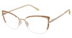 Lulu Guinness Eyeglasses L943 rose gold/gold/RGD