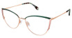 FYSH Eyeglasses FYSH 3713 EMERALD BLUSH/M216