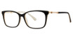 Modern Art Eyeglasses A625 black/ivory/gold