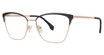 Genevieve Boutique Eyeglasses ACCEPT satin grey/rose/gold