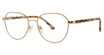 Genevieve Boutique Eyeglasses SHREWD taupe/gold