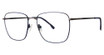 G.V. Executive Eyeglasses GVX586 NAVY/GUNMETAL