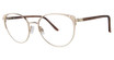 Daisy Fuentes Eyeglasses Daisy Fuentes Alejandra Almond/Gold/3