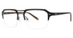 Randy Jackson Eyeglasses Randy Jackson 1129 Black/Gold/235