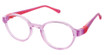 Life Italia Eyeglasses NI-147 LILAC FUCHSIA/3