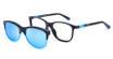 Nano Eyeglasses QUEST SC 3.0 MATTE BLACK CYAN/08SC