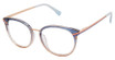 gx by GWEN STEFANI Eyeglasses GX099 blue/BLU