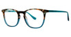 kensie Eyeglasses Territory Turquoise Tortoise/TQ