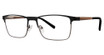G.V. Executive Eyeglasses GVX587 matte black/gunmetal