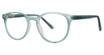 Modern Plastics II Eyeglasses GRAMMAR blue matte