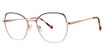 Genevieve Boutique Eyeglasses LIFESTYLE black/rose gold