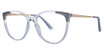 Modern Times Eyeglasses EMOTIONAL navy/blue crystal