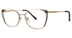 Modern Times Eyeglasses GREETINGS brown/gold