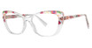 Modern Plastics II Eyeglasses BLOOMS crystal poppy 2