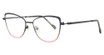 Scott Harris Eyeglasses Scott Harris 850 Midnight Rose/3