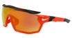 Nike Eyeglasses NIKE SHOW X RUSH TEAM FD1887 TEAM ORANGE/ORANGE MIRROR/891