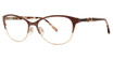 Via Spiga Eyeglasses Via Spiga Janina Mocha/Gold/560