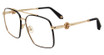 Roberto Cavalli Eyeglasses VRC028 Black/Gold 0301