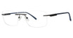 G.V. Executive Eyeglasses GVX589 matte black/navy
