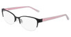 Bebe Eyeglasses BB5212 JET/001