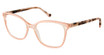 BETSEY JOHNSON Eyeglasses GLOW UP Tan/TAN