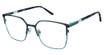 Ann Taylor Eyeglasses AT026 NAVY/TEAL/C03
