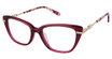 Ann Taylor Eyeglasses ATP028 CRYSTAL PLUM/C02