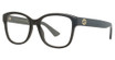 Gucci Eyeglasses GG1340O BLACK-BLACK-TRANSPARENT/001