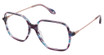 FYSH Eyeglasses FYSH 3717 EGGPLANT TURQUOISE/S407