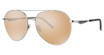 Vera Wang Eyeglasses Eboni Silver/SI