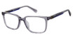 Sperry Eyeglasses CANNON TRANSLUCENT GRY/C02