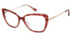 Nicole Miller Eyeglasses GRACE BAY ROSE/GOLD/C02
