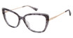 Nicole Miller Eyeglasses GRACE BAY GREY/GOLD/C03