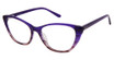 Nicole Miller Eyeglasses CATALINA PURPLE FADE/C02