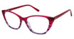 Nicole Miller Eyeglasses CATALINA MAGENTA FADE/C03