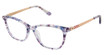 Nicole Miller Eyeglasses SOPHIA PURPLE/BROWN/C01