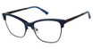 Ann Taylor Eyeglasses AT349 NAVY / DARK GUN/C03