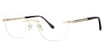 Modern Art Eyeglasses A627 gold/purple marble