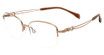 Line Art Eyeglasses XL 2169 Light Brown/LB