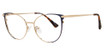 Konishi Eyeglasses KONISHI KF8632 Navy/Gold/C3