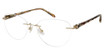 Laura Ashley Eyeglasses BEATRICE GOLD/GLD
